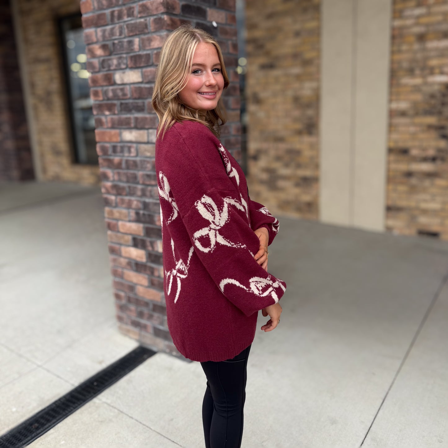 Bow Cardigan