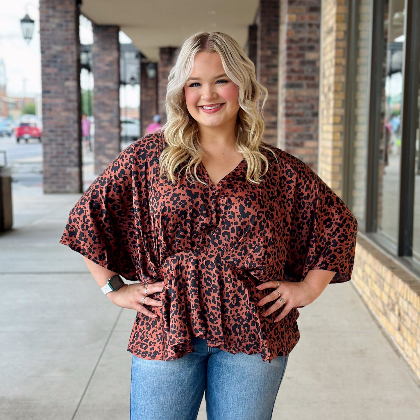 Wild Thoughts Leopard Blouse