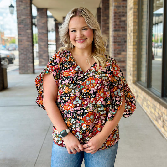 Never Stop Blooming Blouse