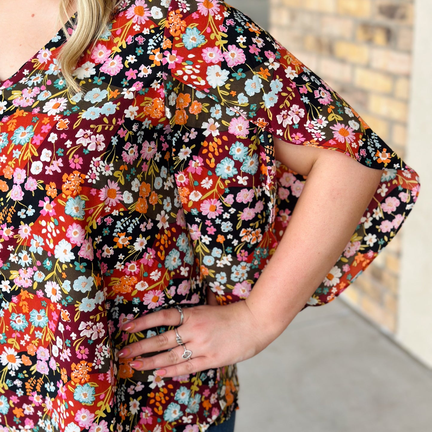 Never Stop Blooming Blouse