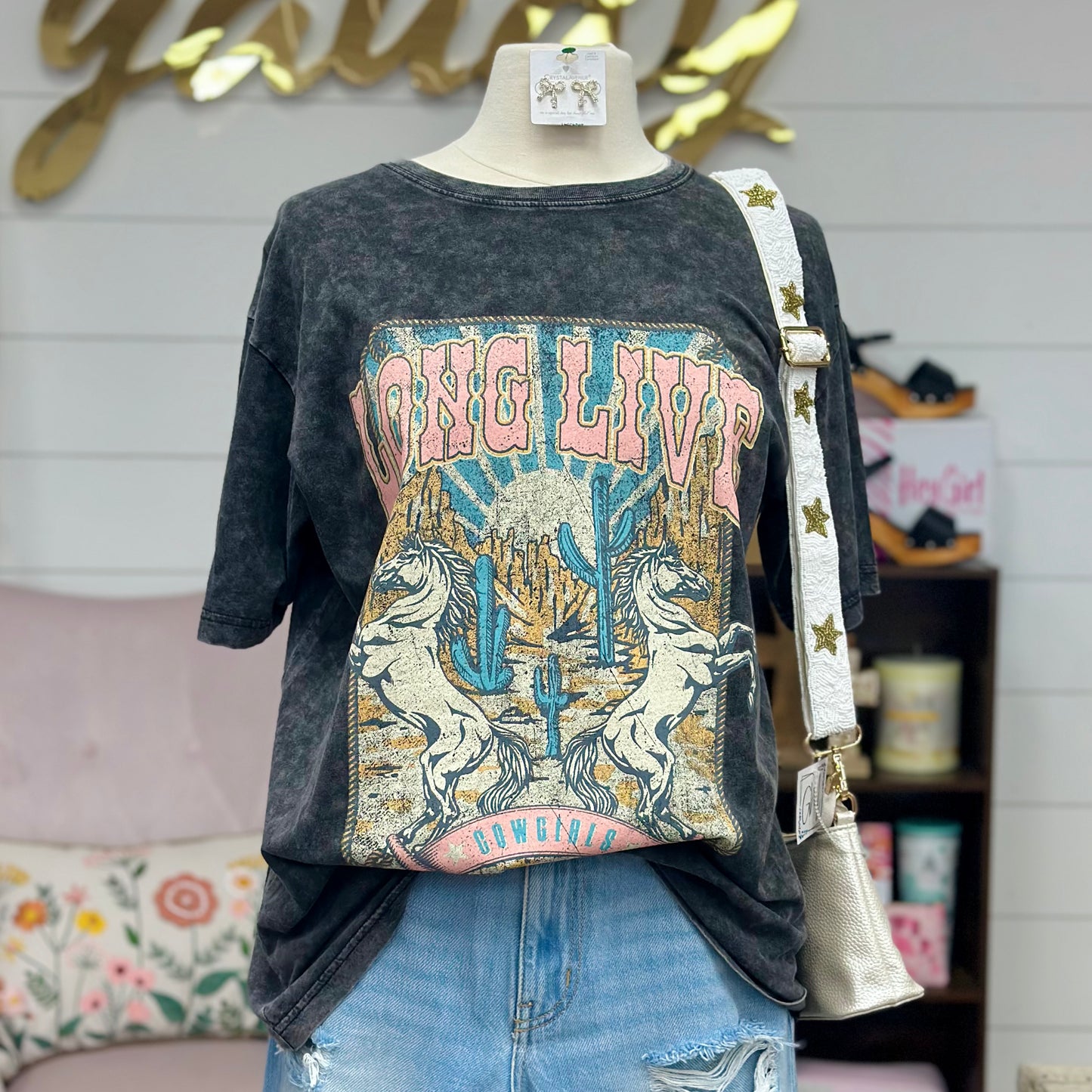 Long Live Cowgirls Graphic Tee