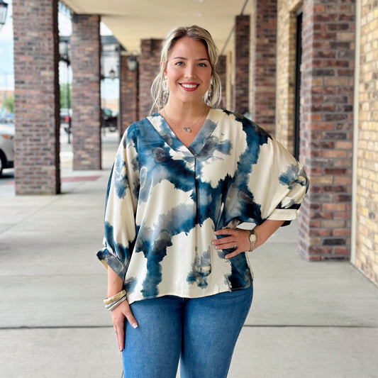 Ocean Blues Blouse