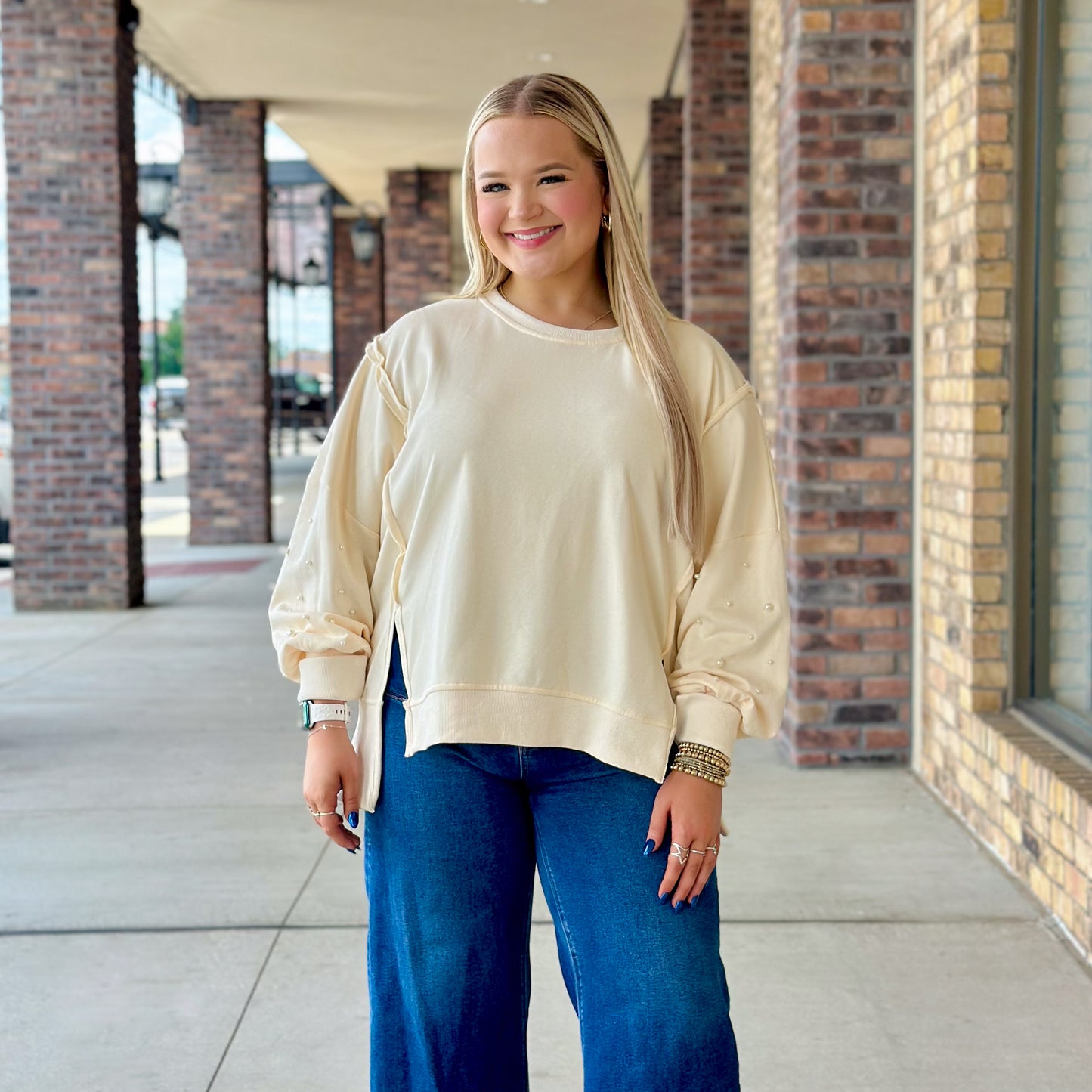 Pearly and Girly Top