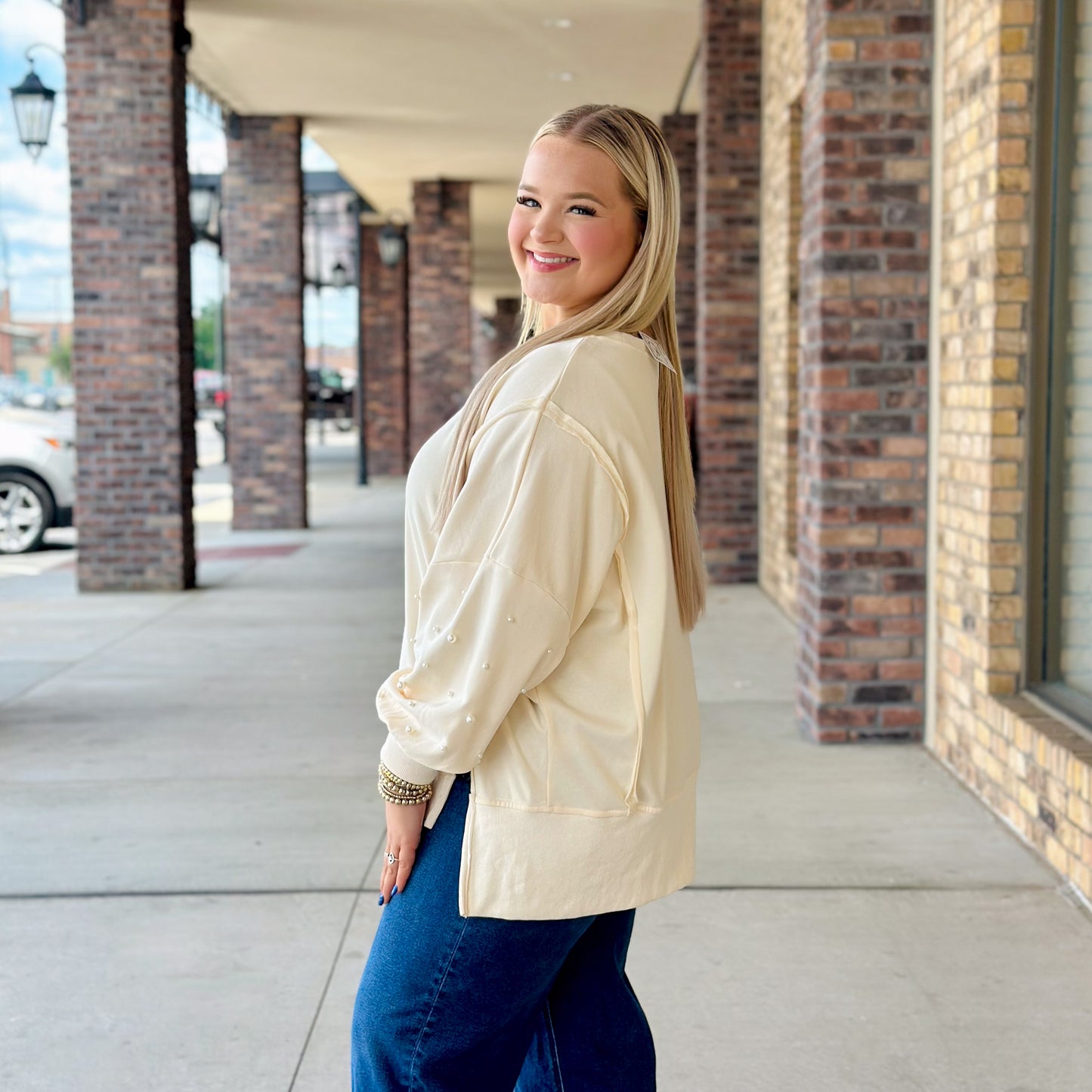 Pearly and Girly Top