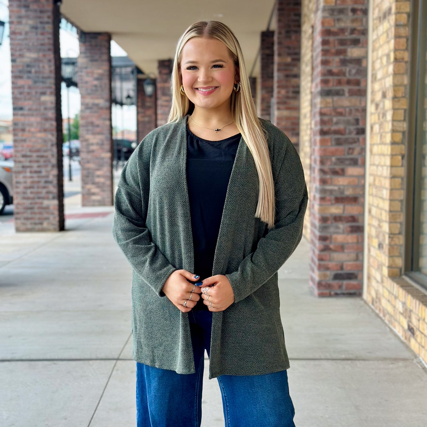 Evergreen Whimsey Cardigan