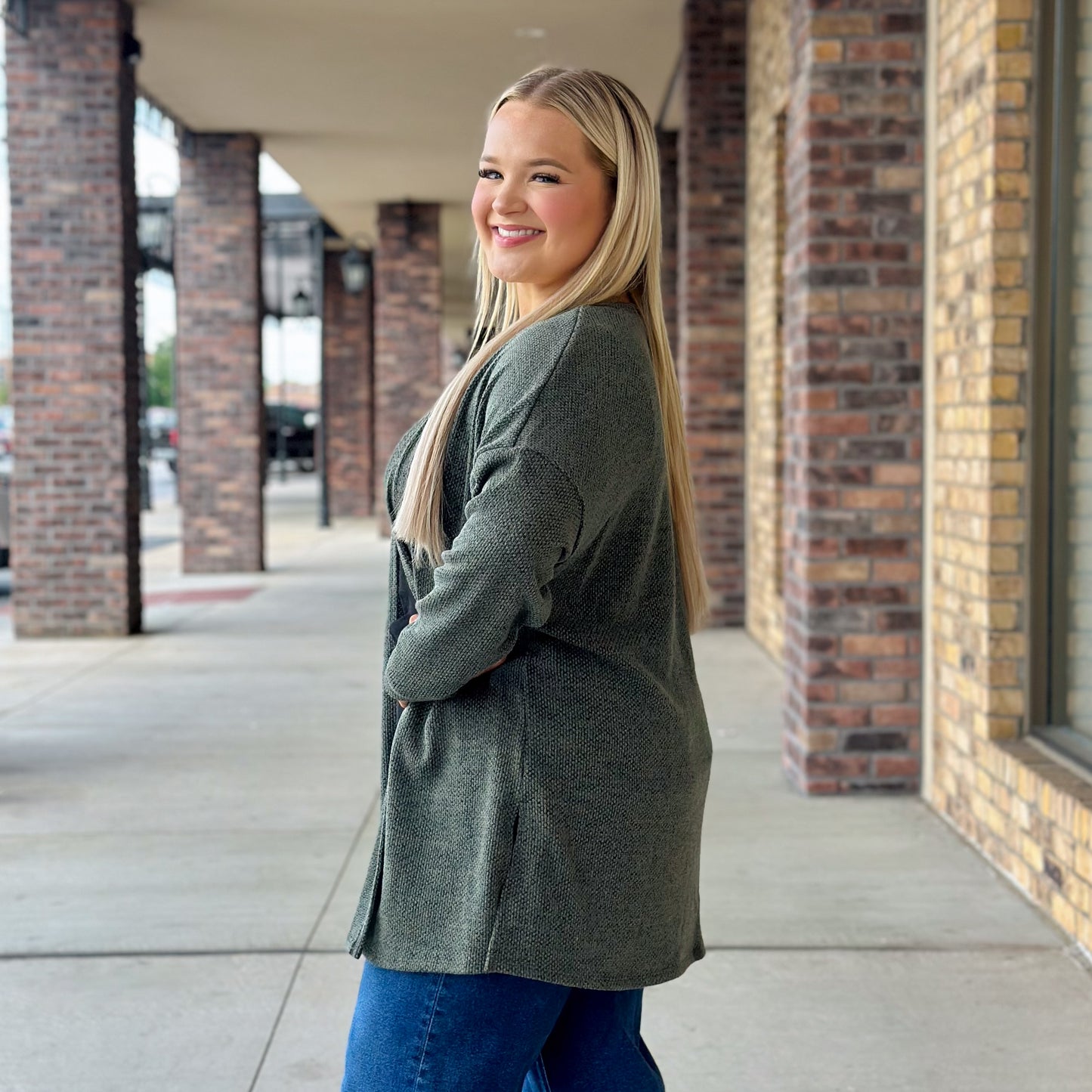 Evergreen Whimsey Cardigan