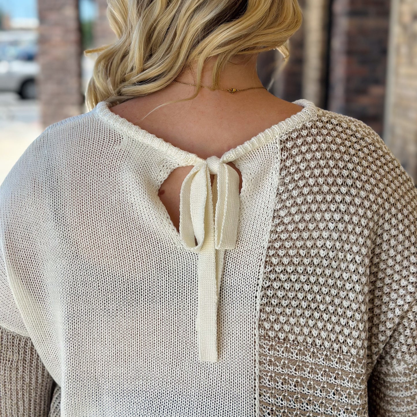 All Tied Up Sweater