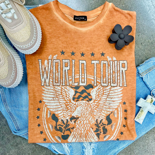Orange World Tour Zutter Graphic Tee
