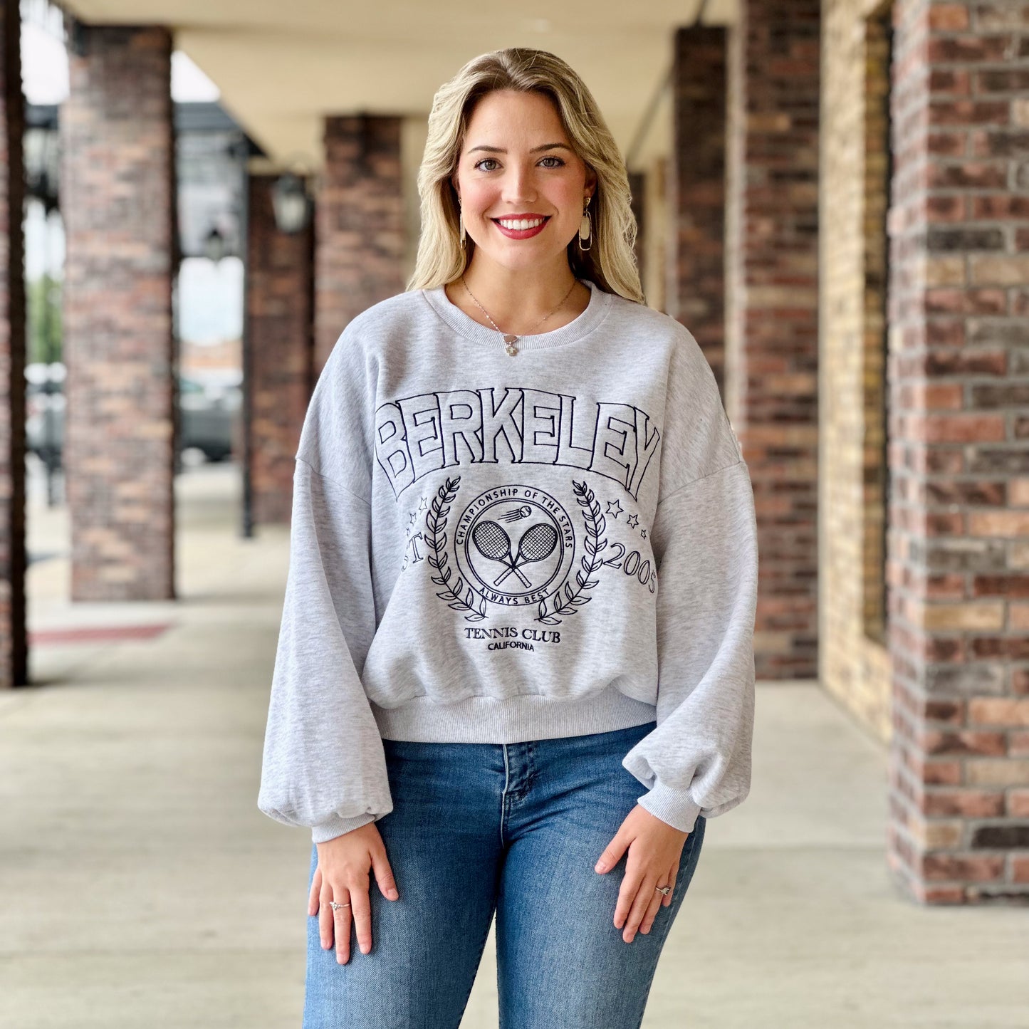 Berkeley California Tennis Sweatshirt