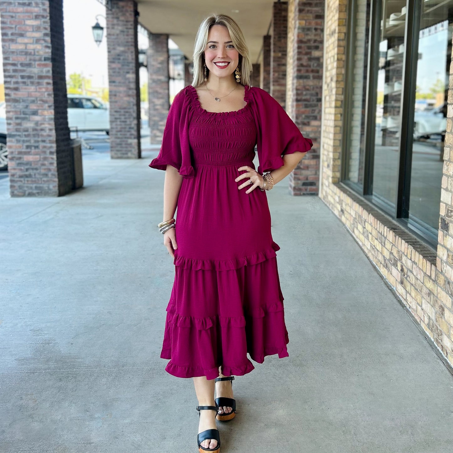 Cranberry Dreaming Dress