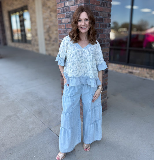 Ruffle For Days Pant