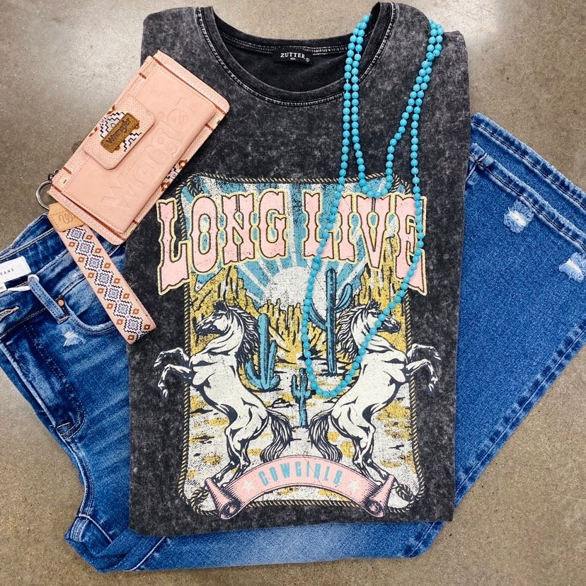 Long Live Cowgirls Graphic Tee