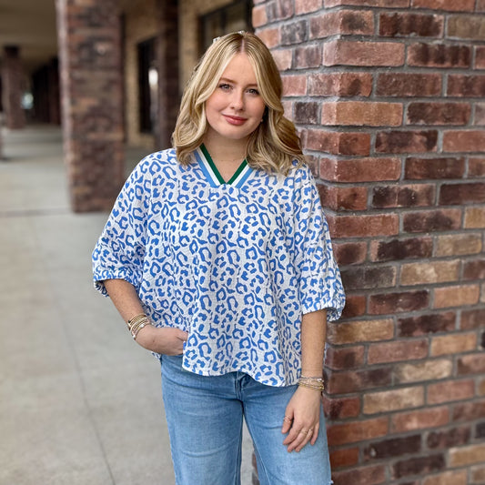 Bold & True Leopard Top