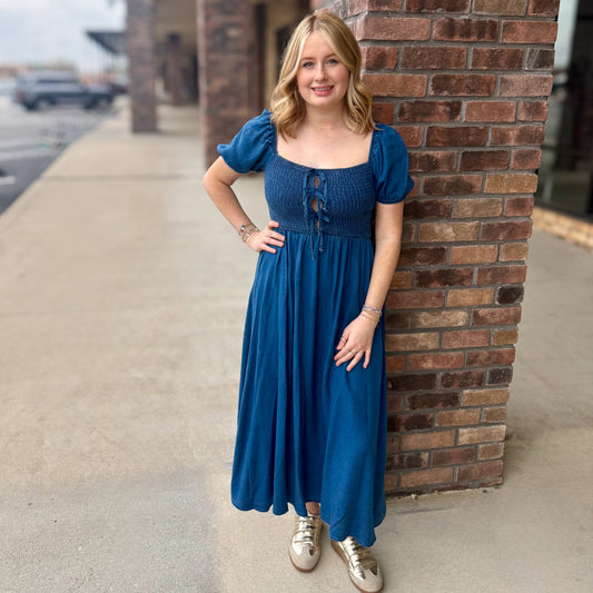 Brunch Meets Denim Dress