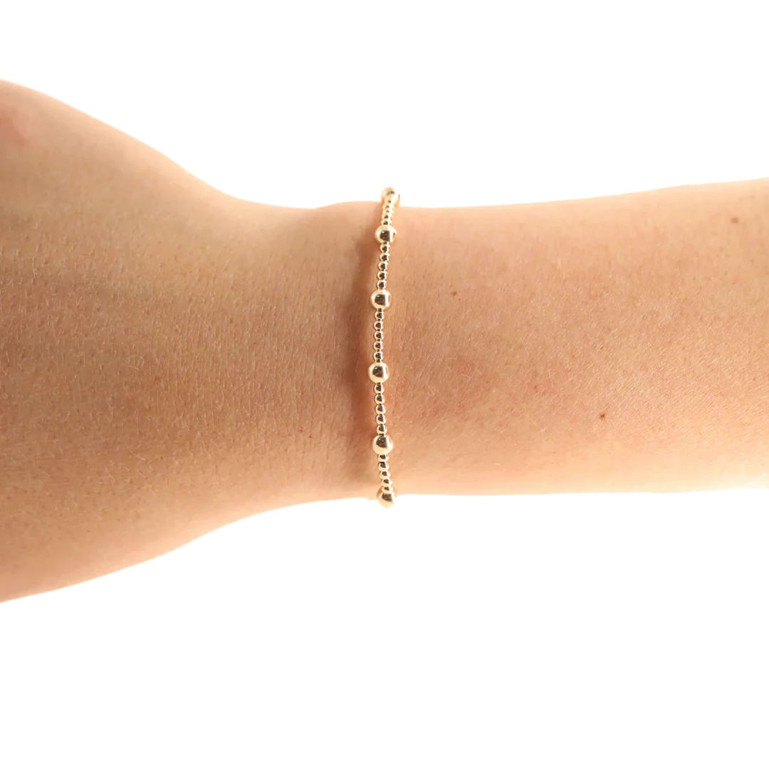 Beaded Blondes: June Bracelet - Gold