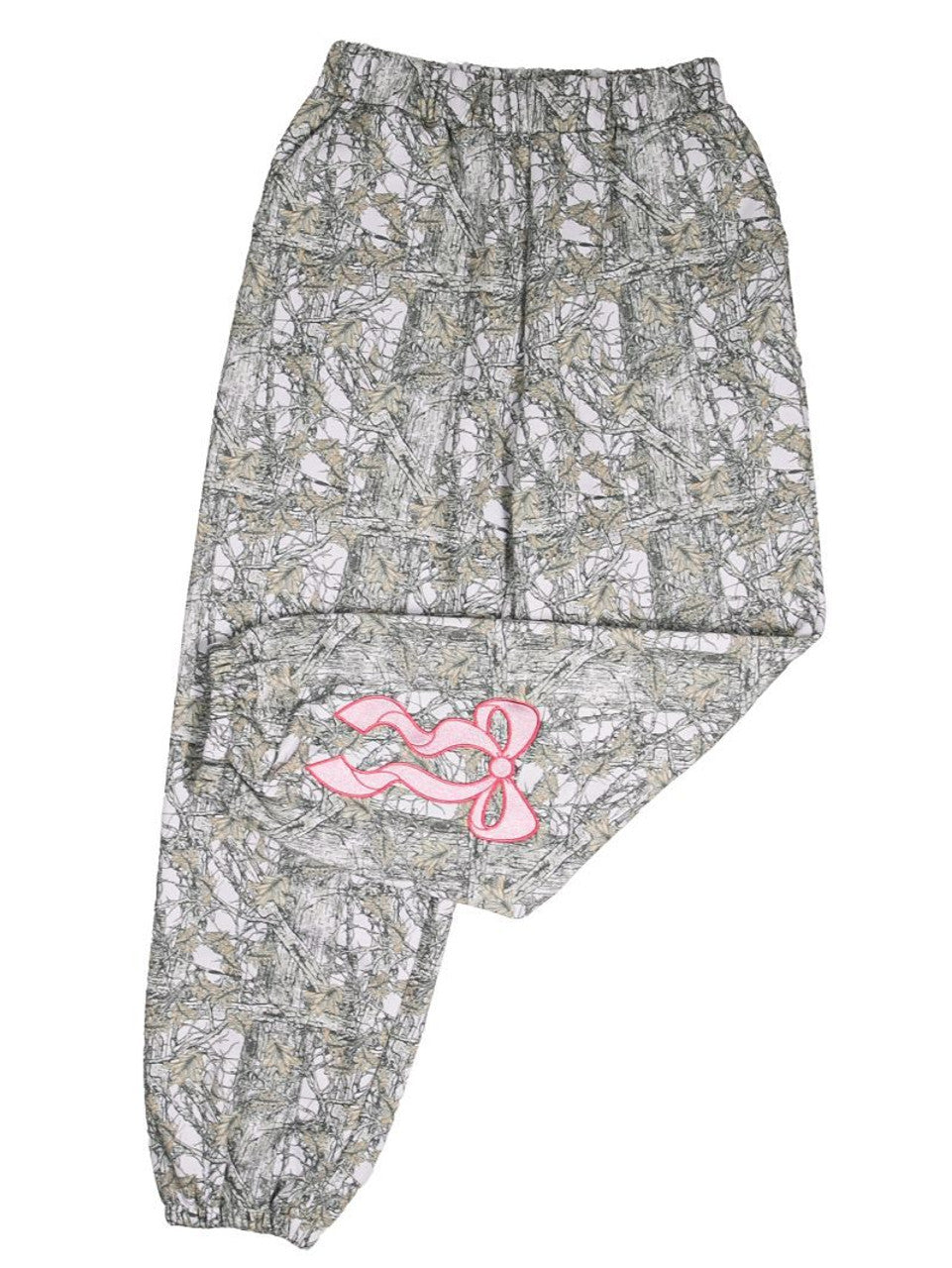 Simply Southern Alice Camo Sweatpant -Pink Bow
