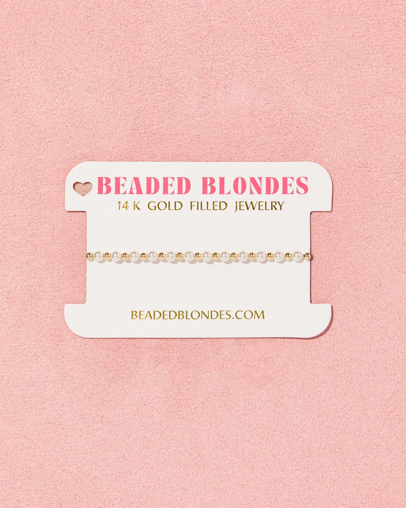 Beaded Blondes Luci Pearl Bracelet