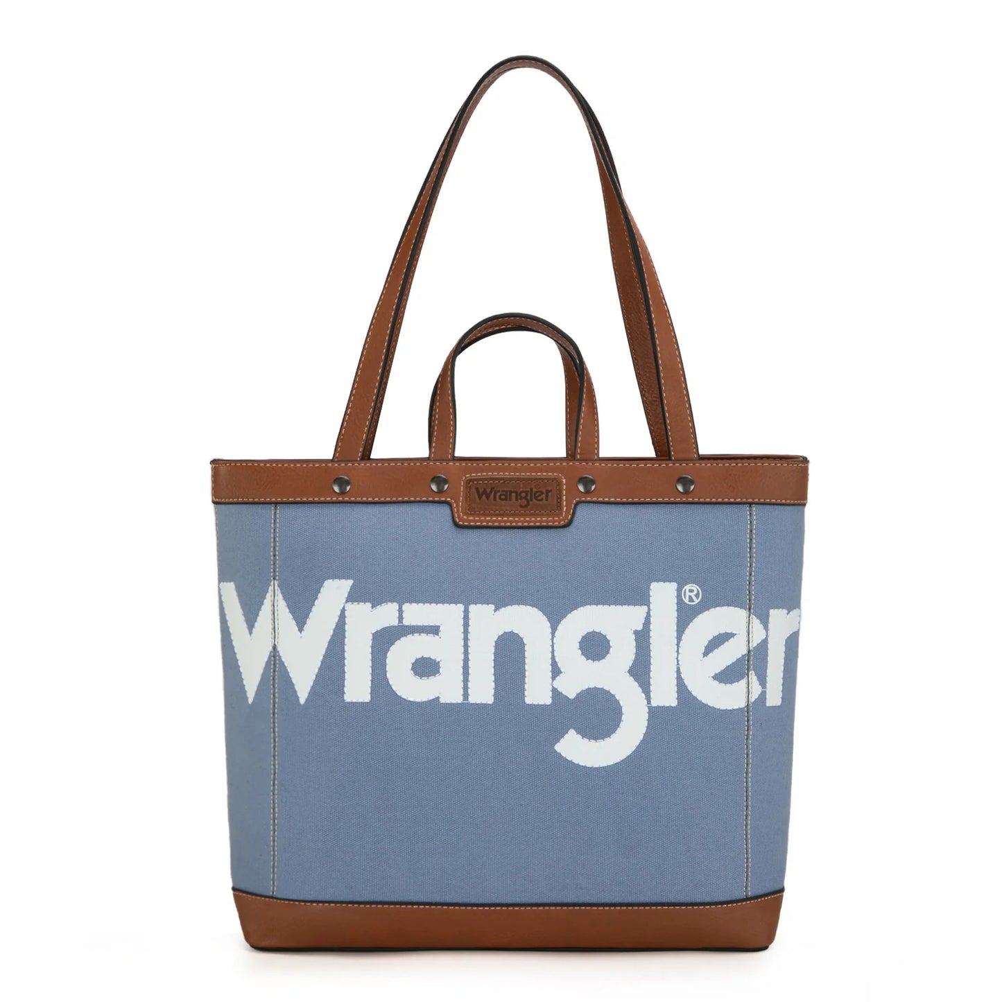 Wrangler Canvas Top Handle Tote/Shoulder Bag - Jean