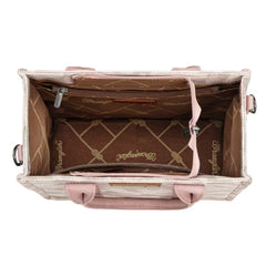 Wrangler Pink Camo Tote/Crossbody - Pink