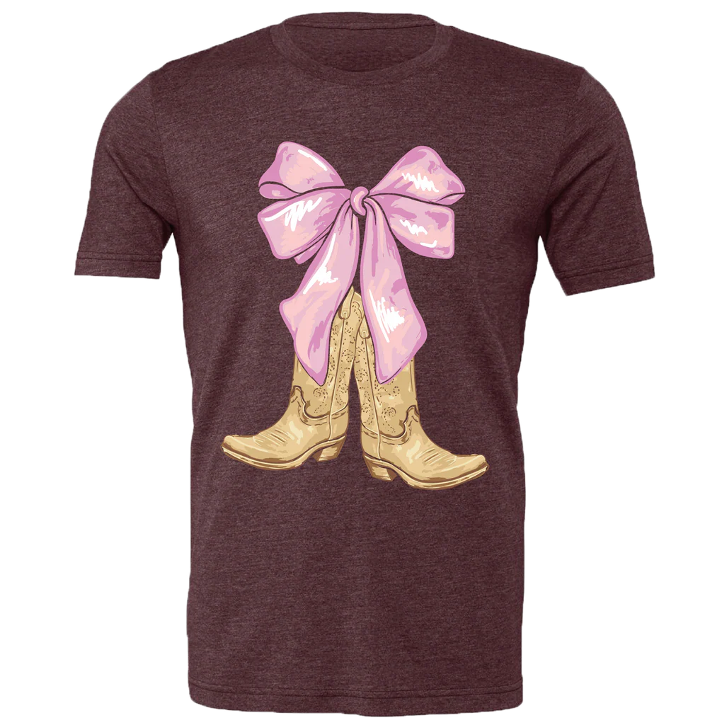 Lulu Mac Bow & Boots Graphic Tee