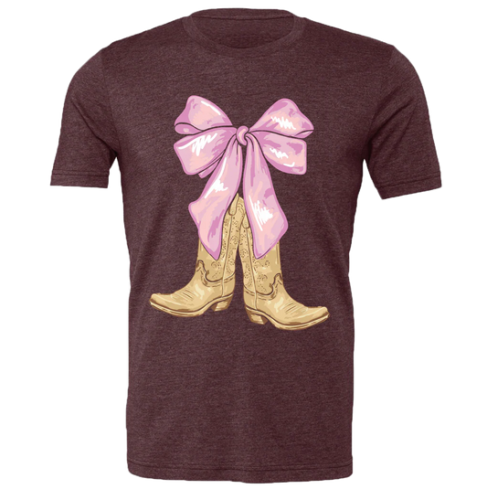 Lulu Mac Bow & Boots Graphic Tee