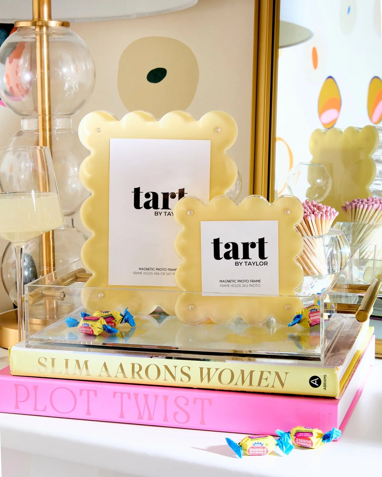 Butter Yellow Mini Acrylic Frame