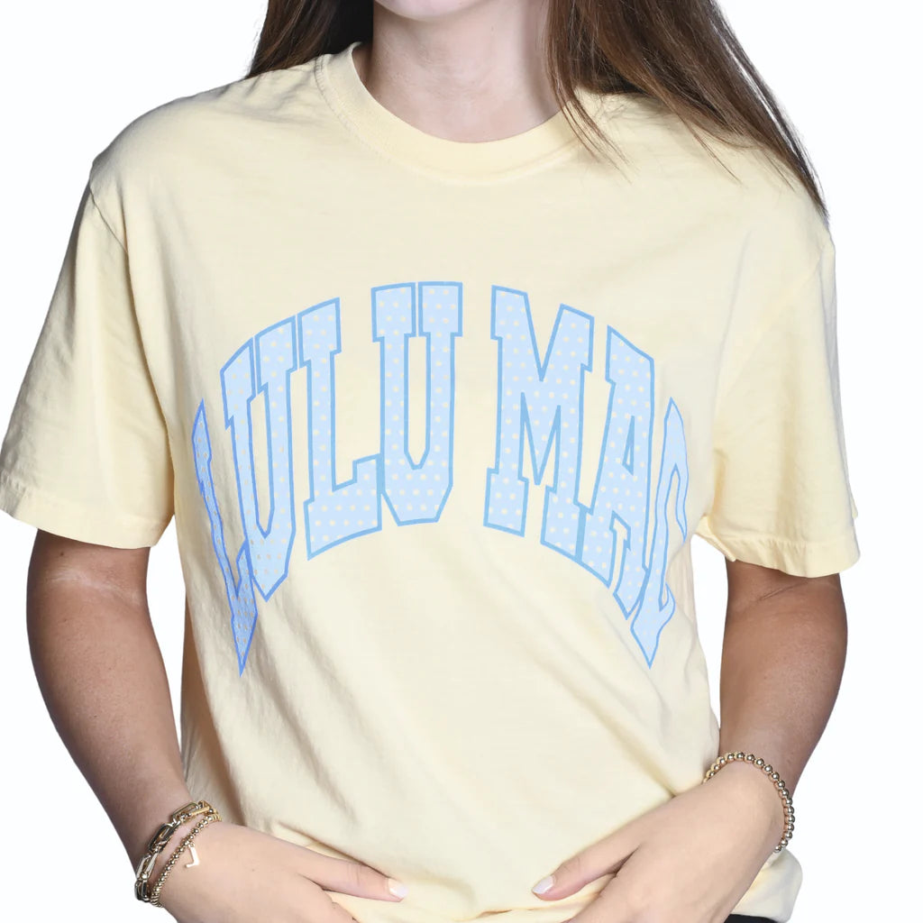 LULU MAC Polka Dot Tee: 2 Colors