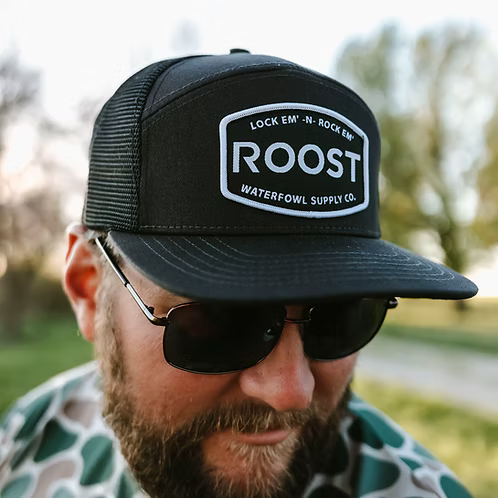 Roost Panel Patch Trucker Hat