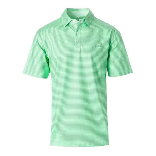 Fieldstone Signature Polo Shirt: Seafoam