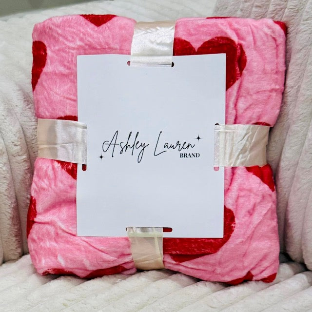 Valentine Heart Blanket