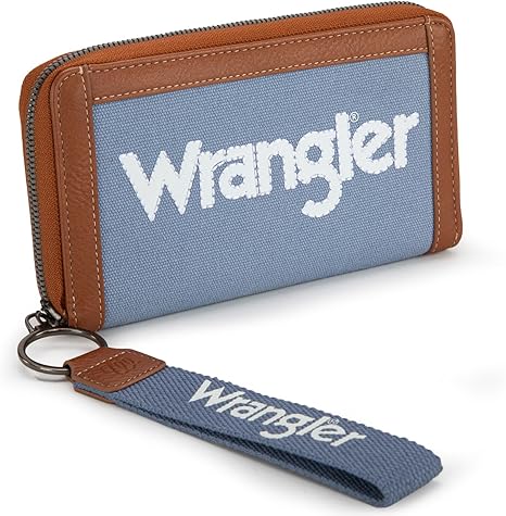 Wrangler Logo Wallet/Wristlet -Jean