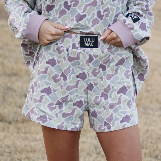 LULU Mac Waffle Short-Camo