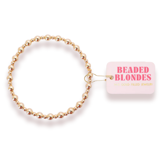Beaded Blondes: Katy Bracelet - Gold