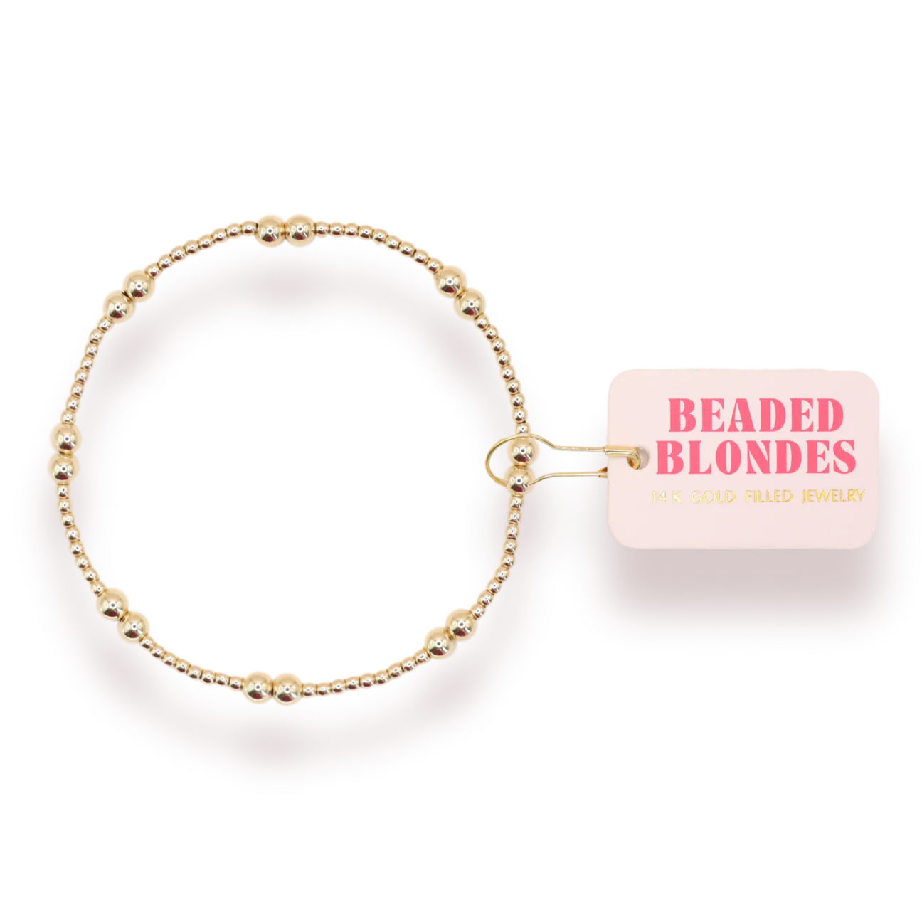 Beaded Blondes: Leah Bracelet - Gold