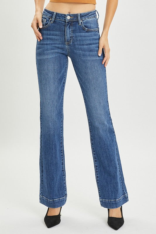 Risen Mid Rise-Bootcut Jean