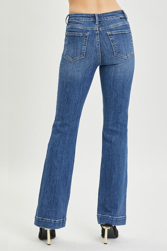 Risen Mid Rise-Bootcut Jean