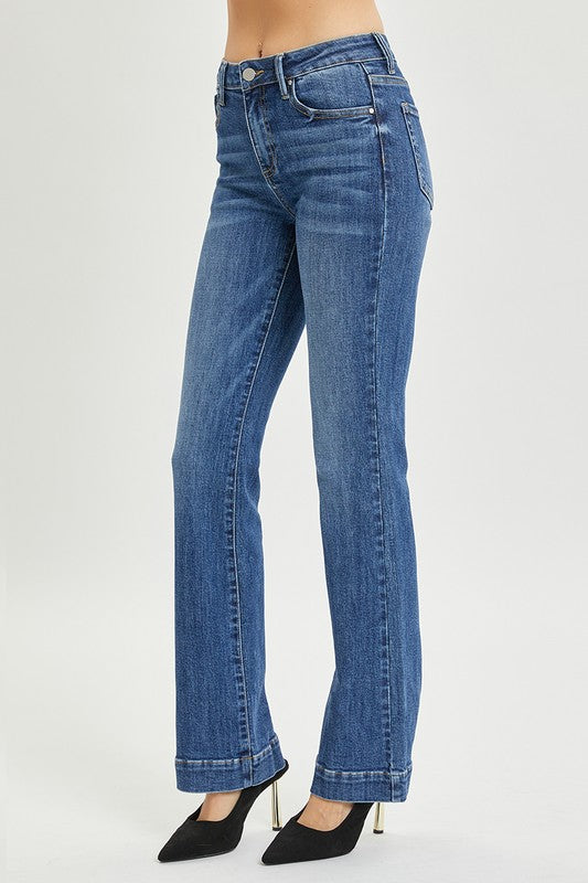 Risen Mid Rise-Bootcut Jean