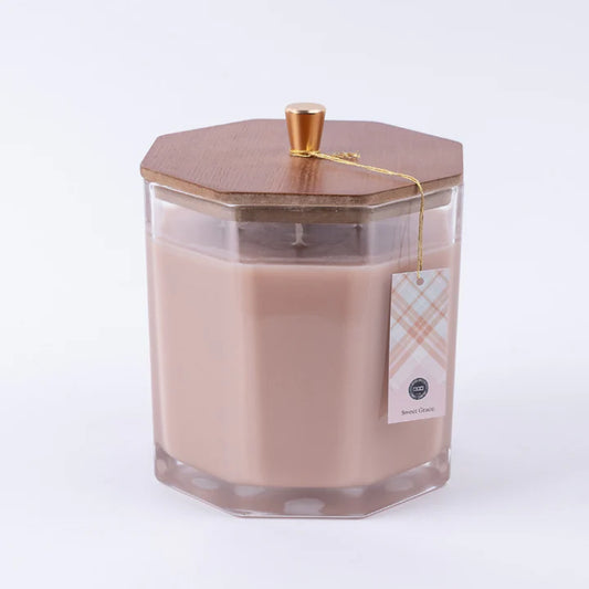 Sweet Grace Large Decorative Candle