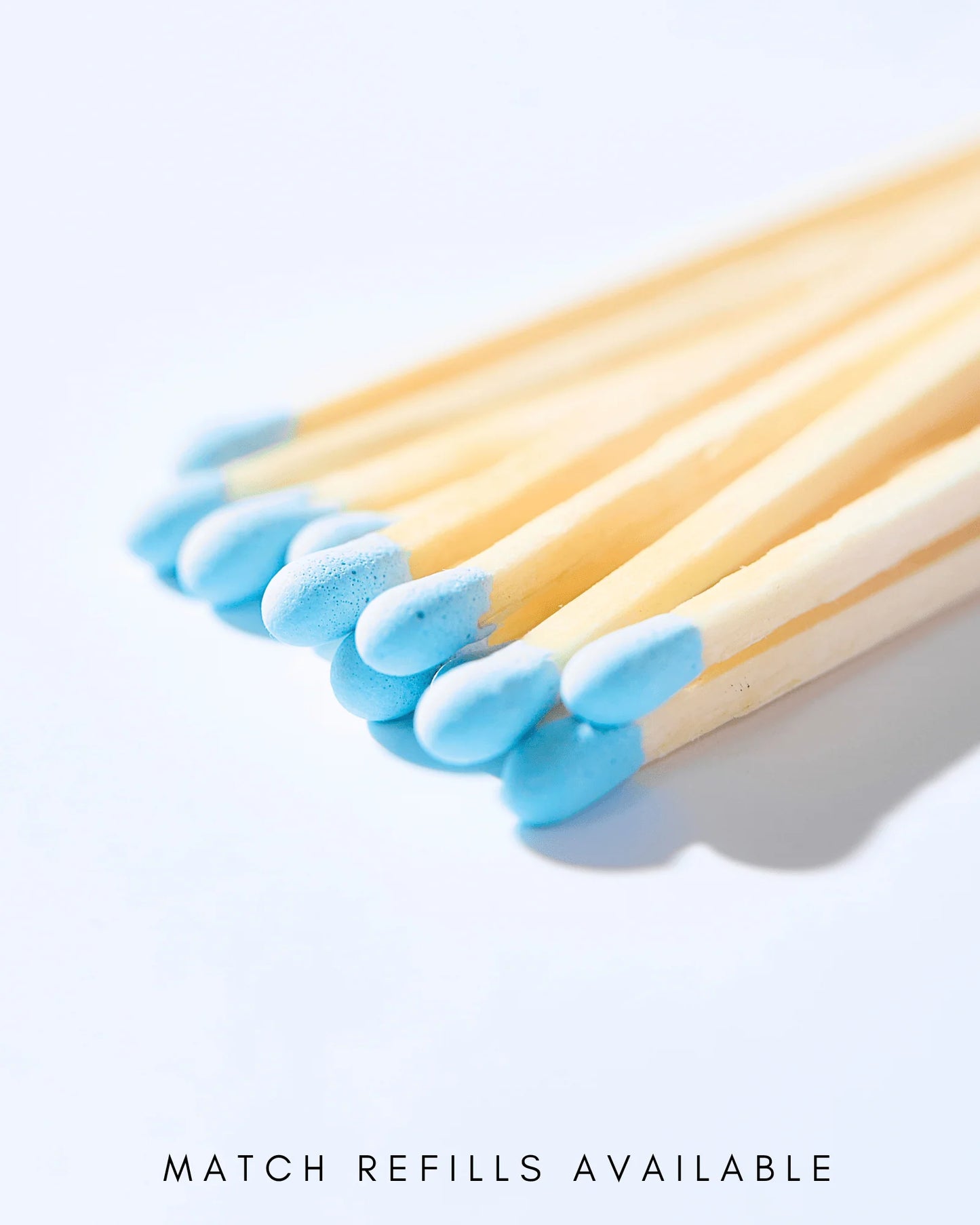 Round Match Striker | Light Blue Matches