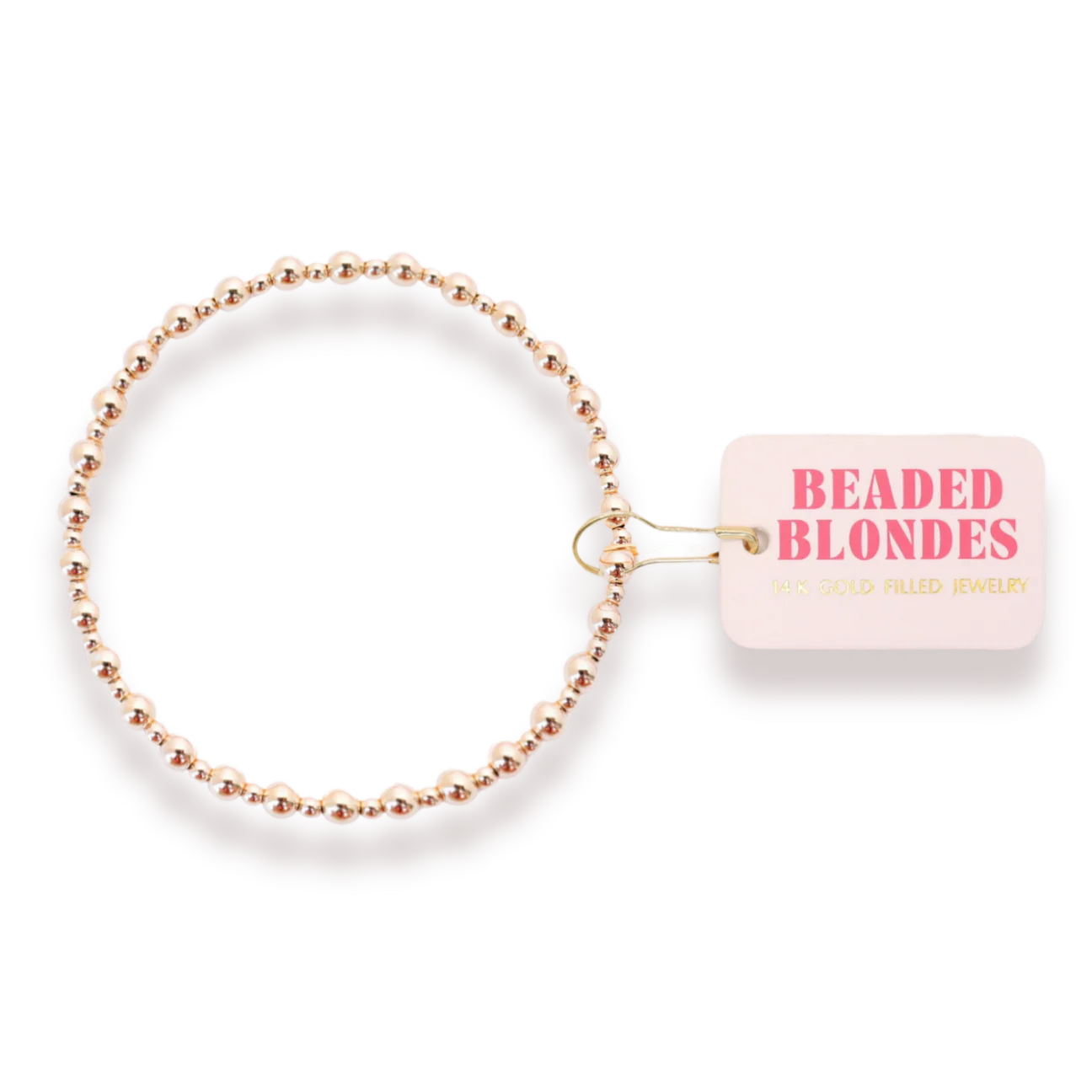 Beaded Blondes: Mini Katy Bracelet - Gold