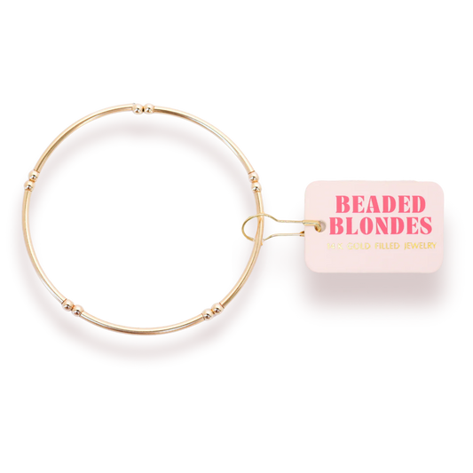 Beaded Blondes Mollie Bar Bracelet