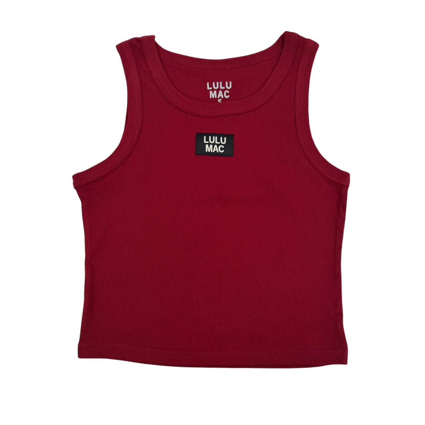 Lulu Mac Tank: Maroon