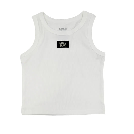 Lulu Mac Tank: White