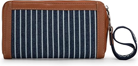 Wrangler Logo Wallet/Wristlet -Navy