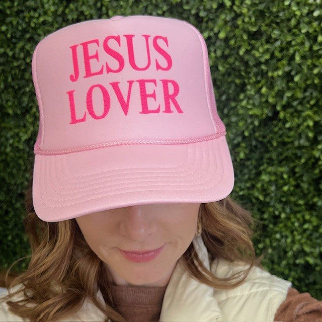 Jesus Lover Puff Hat