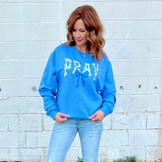 Pray Bow Sweatshirt