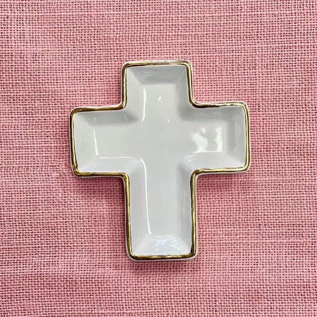 Cross Trinket Dish