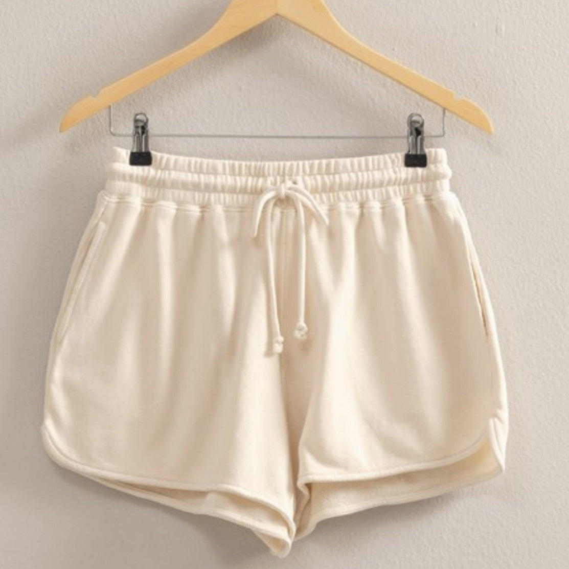 Drawstring Waist Casual Shorts