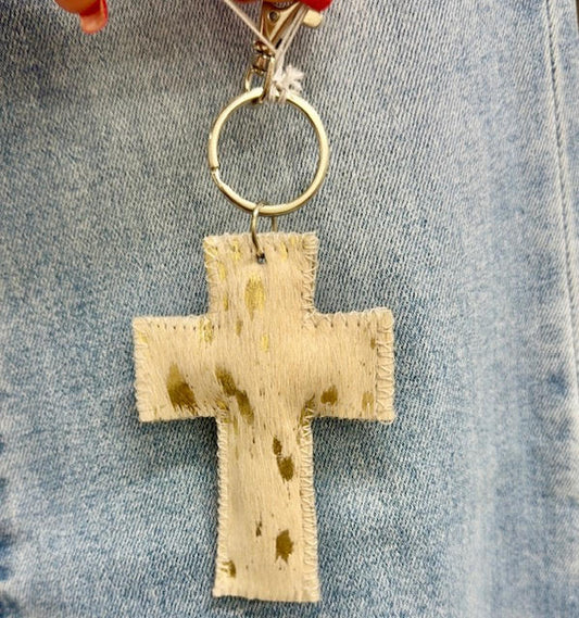 Cross Keychain