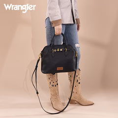 Wrangler Top Handle Tote/Crossbody -Black